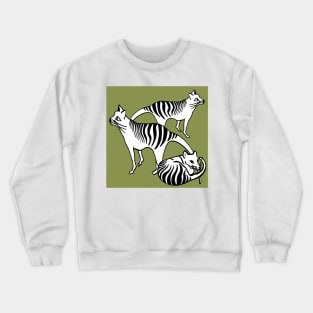 Tasmanian Tiger - Extinct Crewneck Sweatshirt